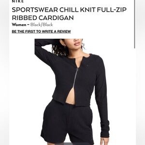 Nike Chill Knit Ribbed Set. Top & Skirt